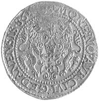 dukat 1586, Gdańsk, drugi egzemplarz, złoto, 3.51 g