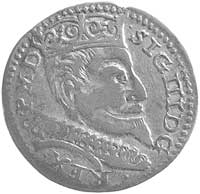 fałszerstwo z epoki trojaka koronnego z datą 1601 wykonane w srebrze niskiej próby, ciekawostka nu..