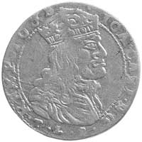 szóstak 1666, Wilno, odmiana z VI pomiędzy krzyż