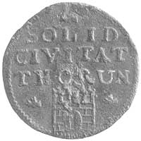 szeląg 1765, Toruń, Plage 508, T. 4, rzadka mone