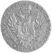 50 złotych 1818, Warszawa, Plage 2, Fr. 105, złoto, 9.80 g, drobne rysy na awersie