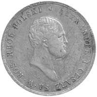 10 złotych 1822, Warszawa, Plage 25 R, małe rysy na awersie