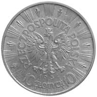 10 złotych 1934, Warszawa, Piłsudski, Parchimowi