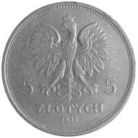 5 złotych 1931, Warszawa, Nike, Parchimowicz 114.d