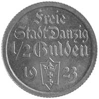 1/2 guldena 1923, Utrecht, Koga, Parchimowicz 59.c