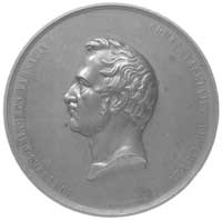 medal autorstwa Minheymera poświęcony Iwanowi Paskiewiczowi 1850 r., Aw: Popiersie w lewo i napis ..