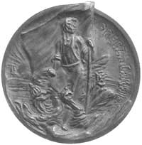 medal projektu Władysława Gruberskiego wybity na