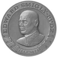 marszałek Edward Śmigły-Rydz- medal autorstwa K. Munnicha 1974 r., Aw: Popiersie marszałka, w otok..