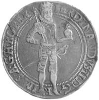 Ferdynand II 1619-1637, półtalar 1627, Kuttenberg, Aw: Postać cesarza, Rw: Orzeł dwugłowy, Herinek..