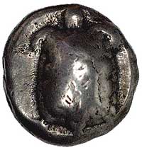 Egina, stater 455- 431, Aw: Żółw ze skorupą segmentową, Rw: Wklęsły pięciodzielny kwadrat, Sear 26..