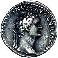 Domicjan 81- 96, denar, Aw: Popiersie w prawo i 