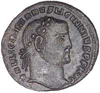Licyniusz 308- 324, AE-follis, mennica Cyzicus, 