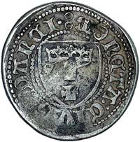 szeląg gdański- moneta fantazyjna, Aw: Orzeł w t