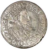 ort 1614, Gdańsk, odmiana z kropką za łapą niedźwiedzia, Kurp. 2239 R2, Gum. 1382, moneta z końców..