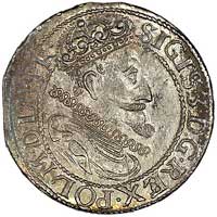 ort 1615, Gdańsk, odmiana z kropką za łapą niedźwiedzia, Kurp. 2240 R2, Gum. 1382, moneta z końców..