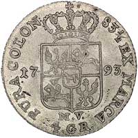 złotówka 1793, Warszawa, Plage 301, minimalnie j