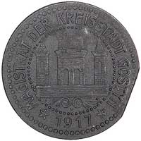Gostyń -Magistrat, 50 fenigów 1917, Menzel 5053.4, moneta z końcówki blachy, rzadka