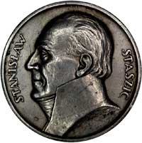 Stanisław Staszic-medal autorstwa J. Aumillera wybity w 1926 r z okazji 100-lecia śmierci, Aw: Pop..