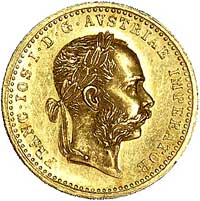 dukat 1888, Wiedeń, Herinek 157, Fr. 401, złoto,