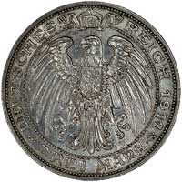 3 marki 1911, Berlin, J. 108, moneta wybita na 100-lecie Uniwersytetu we Wrocławiu