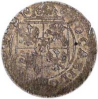 półtorak 1659, Poznań, Kurp. 60 R6, Gum. 1655, T. 24, lekko niedobita, bardzo rzadka moneta