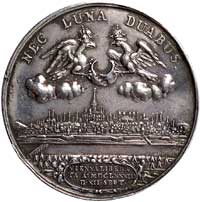 medal autorstwa Jana Höhna jun., wybity z okazji zwycięstwa Jana III Sobieskiego w bitwie pod Wied..