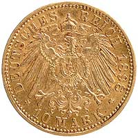 10 marek 1898, Berlin, J. 224, Fr. 3797, złoto, 3,95 g