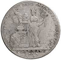 Franciszek I 1745-1765, talar 1763, Aw: Postać k
