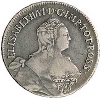 24 kopiejki 1757, Petersburg, Aw: Popiersie cesarzowej i napis wokoło, Rw: Orzeł dwugłowy z herbam..
