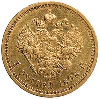 5 rubli 1888, Petersburg, Uzdenikow 289, Fr. 151
