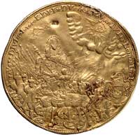 Leopold I 1657-1705, odbitka w złocie Schautalara (talara okazowego) z 1686 roku wybitego w Krzemn..