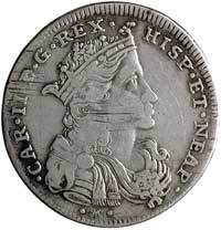 Karol II Hiszpański 1665-1700, mezzo ducato - 50 grana 1693, kolekcja Gnecchi 3692