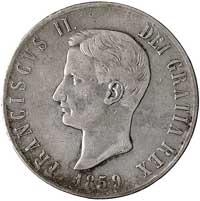 Franciszek II 1859-1869, 120 grana 1859, odmiana