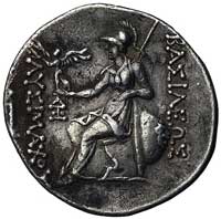 TRACJA- Lizymach 323-281 pne, tetradrachma, Aw: Głowa Aleksandra Wielkiego w prawo, Rw: Atena na t..