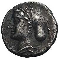 KORYNTIA- Korynt, drachma IV w pne, Aw: Pegaz le