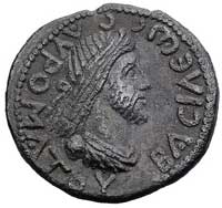 KRÓLESTWO BOSPORU, Sauromates II 174-210, drachma (144 uncje), Aw: Głowa króla z długimi wło- sami..