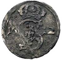 dwudenar 1612, Wilno, Kurp. 1943 R4, Gum. 1282, T. 20, bardzo rzadka moneta z omyłkową datą 1612 z..