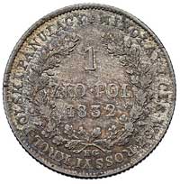1 złoty 1832, Warszawa, Plage 76, patyna