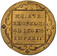dukat 1831, Warszawa, odmiana z kropką przed pochodnią, Plage 269, Fr. 114, złoto, 3.47 g