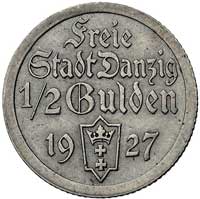 1/2 guldena 1927, Berlin, Koga, Parchimowicz 59 