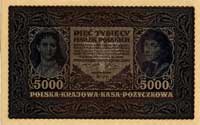 5.000 marek polskich 7.02.1920, III serja T, Miłczak 31c, Pick 31