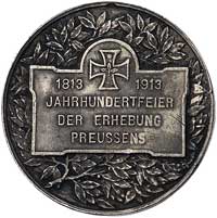 100-lecie odnowy Prus 1913 r., Aw: Popiersie w p