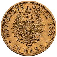10 marek 1876 B, Hannover, J. 245, Fr. 3823, zło