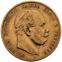 10 marek 1882 A, Berlin, J. 245, Fr. 3822, złoto