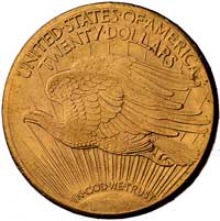 20 dolarów 1927, San Francisco, Fr. 186, złoto, 33.42 g, tylko niewielka część nakładu trafiła do ..