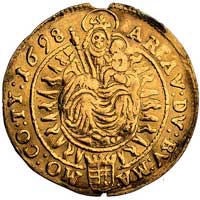 dukat 1698, Krzemnica, Herinek 364, Fr. 51, złoto, 3.42 g, ślad po oprawie