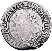 szóstak 1535, Gdańsk, H-Cz. 356 R2, Kurp. 535 R5, T. 80, ślad po uchu, rzadka moneta z dużym i efe..