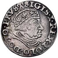 trojak 1540, Gdańsk, korona królewska bez krzyży