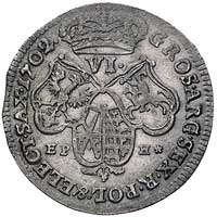 szóstak 1702, Lipsk, Kam. 3 R, Merseb. 1652