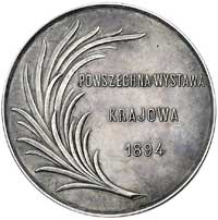 Powszechna Wystawa Krajowa we Lwowie- medal autorstwa Cypriana Godebskiego i Henri Nocq’a 1894 r, ..